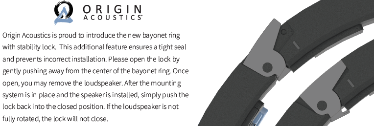 New bayonet ring lock 100120